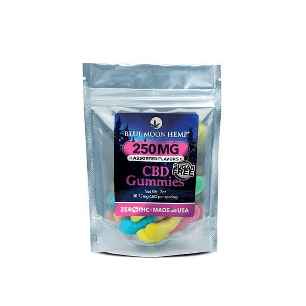 Blue Moon Hemp Sugar-Free CBD Gummies 250mg image1